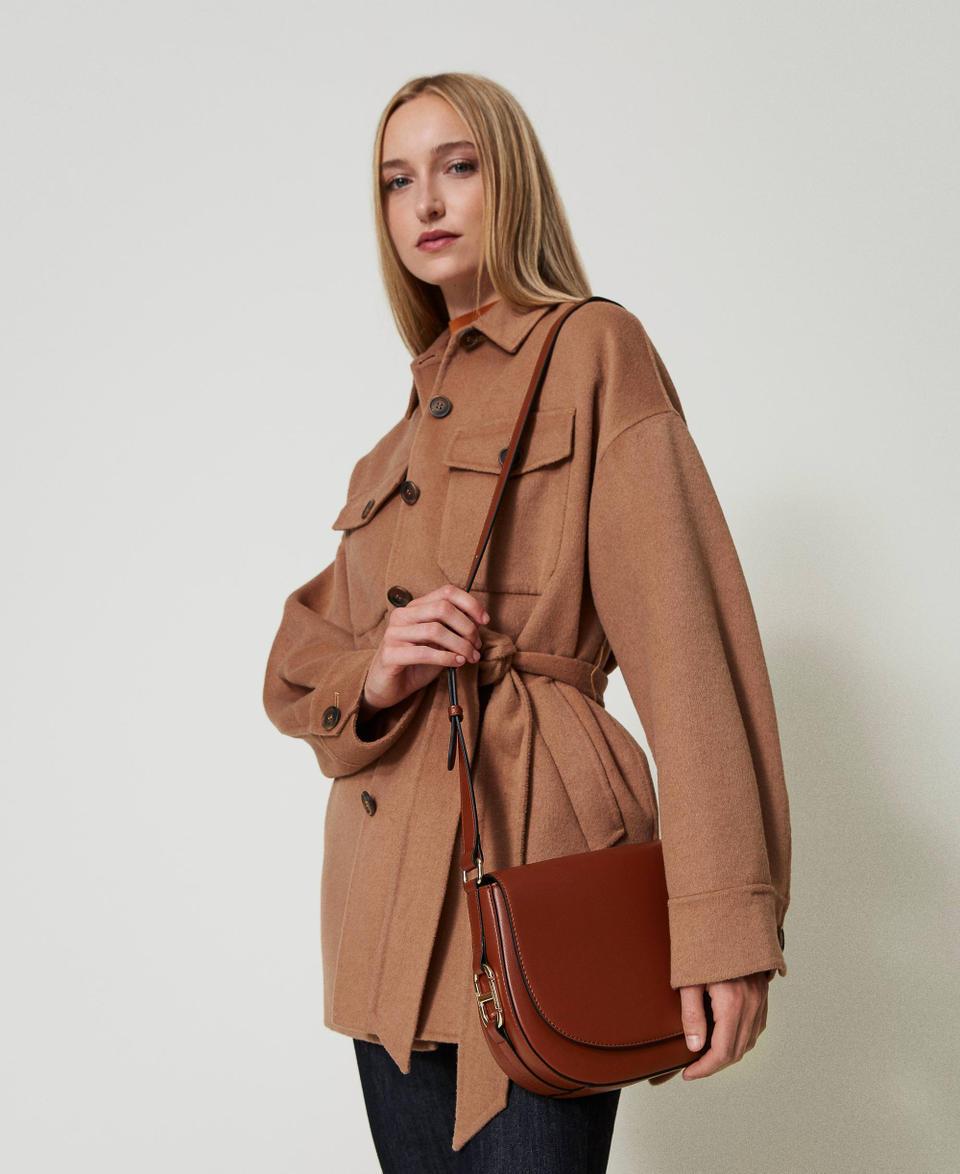 Twin Set Borsa A Tracolla Con Fibbia Oval T