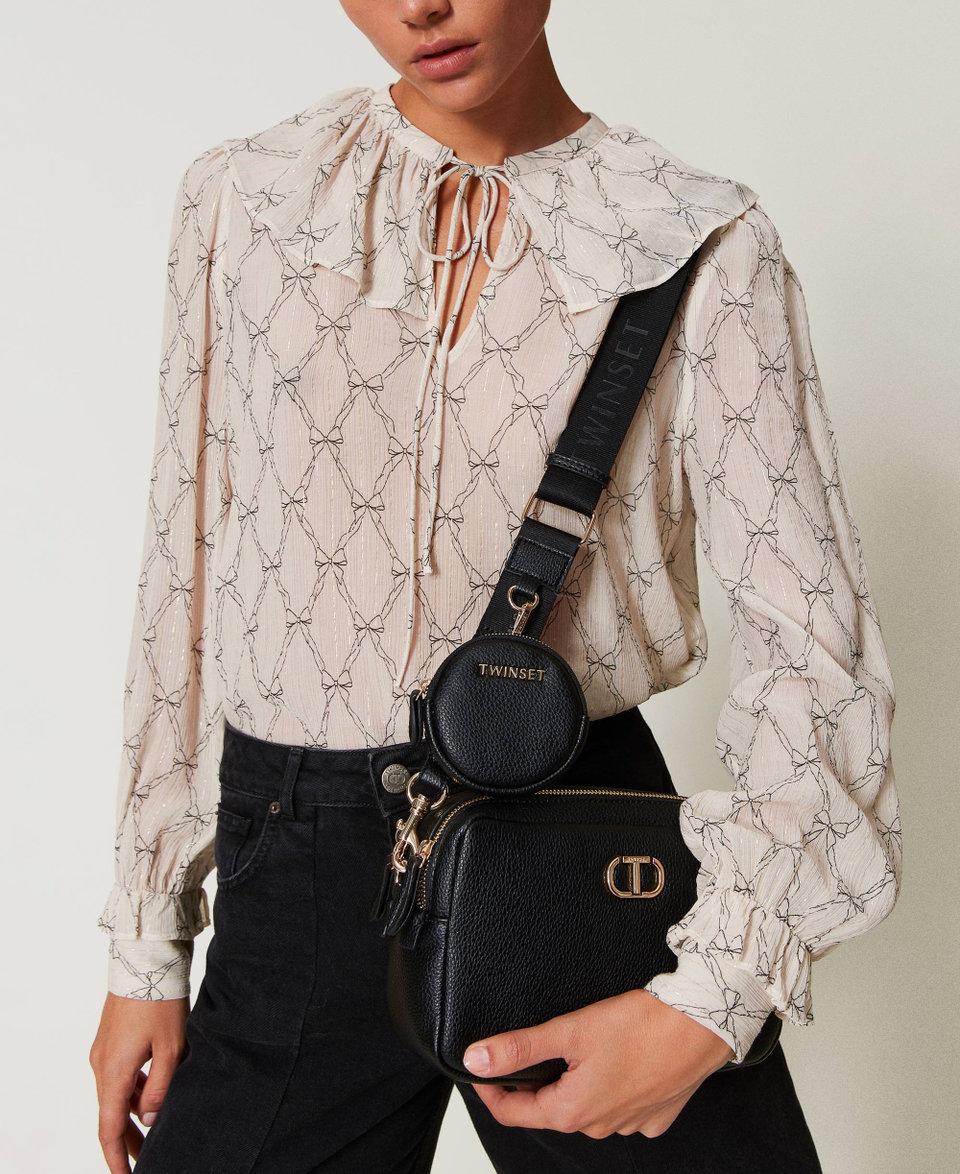 Twin Set Borsa A Tracolla Con Portamonete