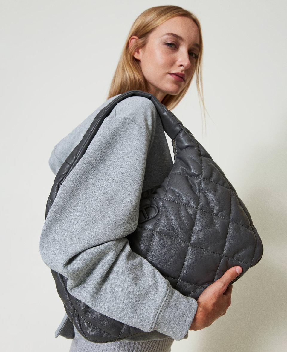 Twin Set Borsa Hobo Grande Quilted Imbottita