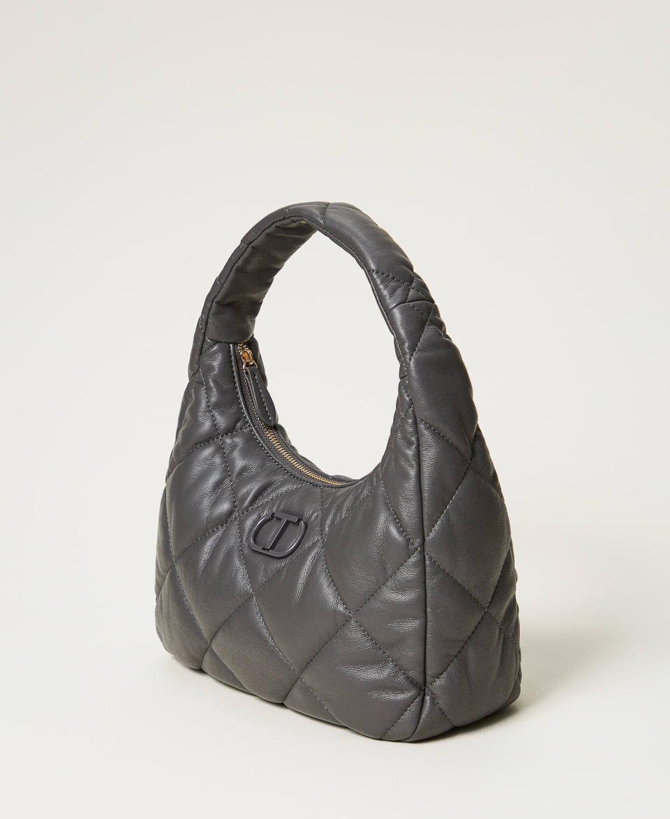 Twin Set Borsa Hobo Media Quilted Imbottita