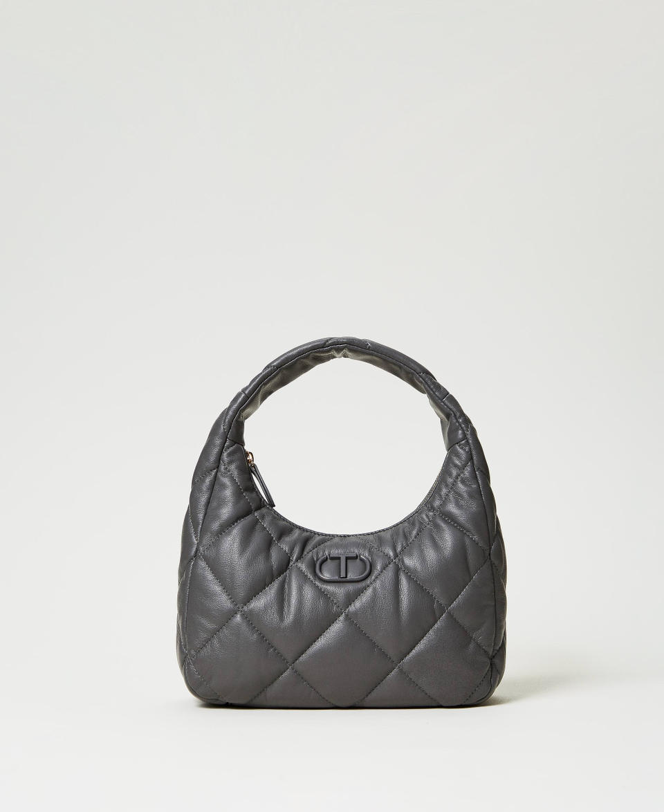 Twin Set Borsa hobo media quilted imbottita