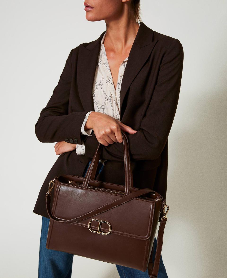 Twin Set Borsa Shopper ‘Brera’ Con Apertura Oval T