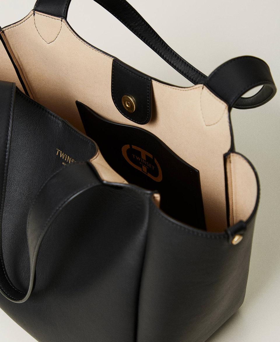 Twin Set Borsa Shopper ‘Forever’ In Pelle