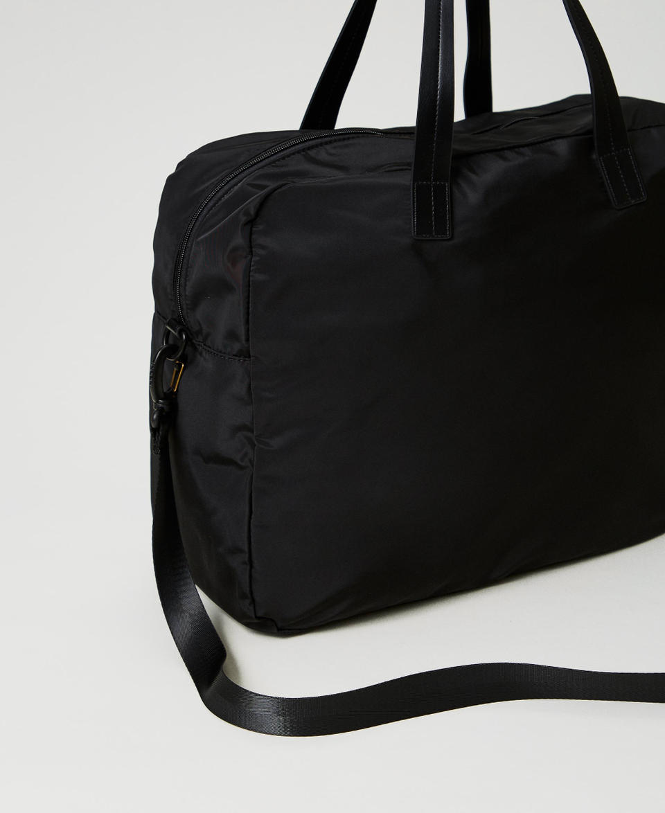 Twin Set Borsa Shopper In Tessuto Tecnico