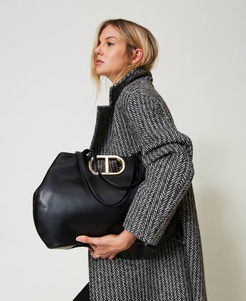 Twin Set Borsa Shopper 'Lila' Con Manico Oval T