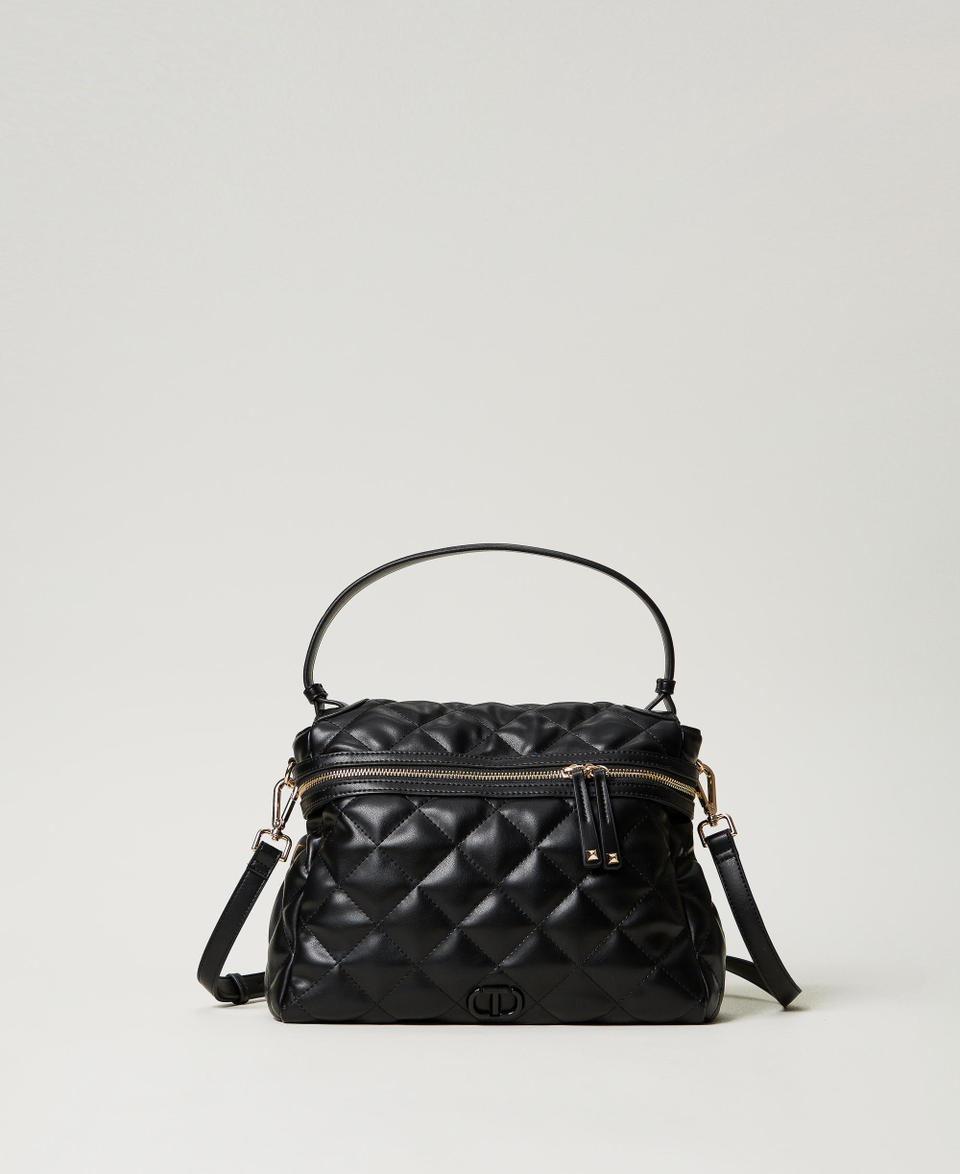 Twin Set Borsa top handle ‘Cécile’ grande trapuntata