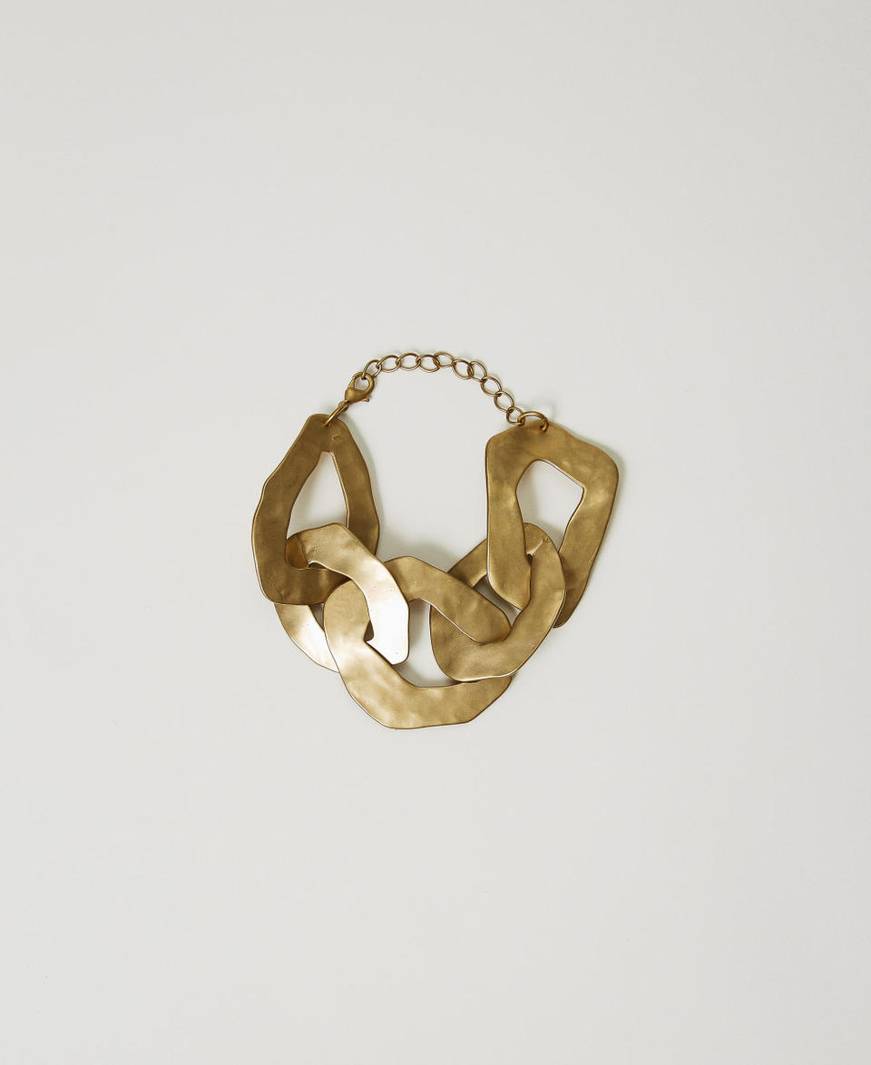 Twin Set Bracciale In Catena Di Metallo