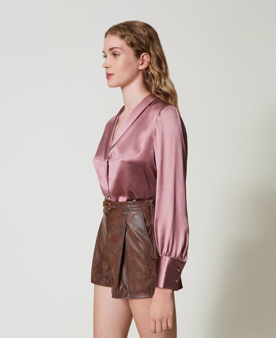 Twin Set Camicia Con Collo A Scialle