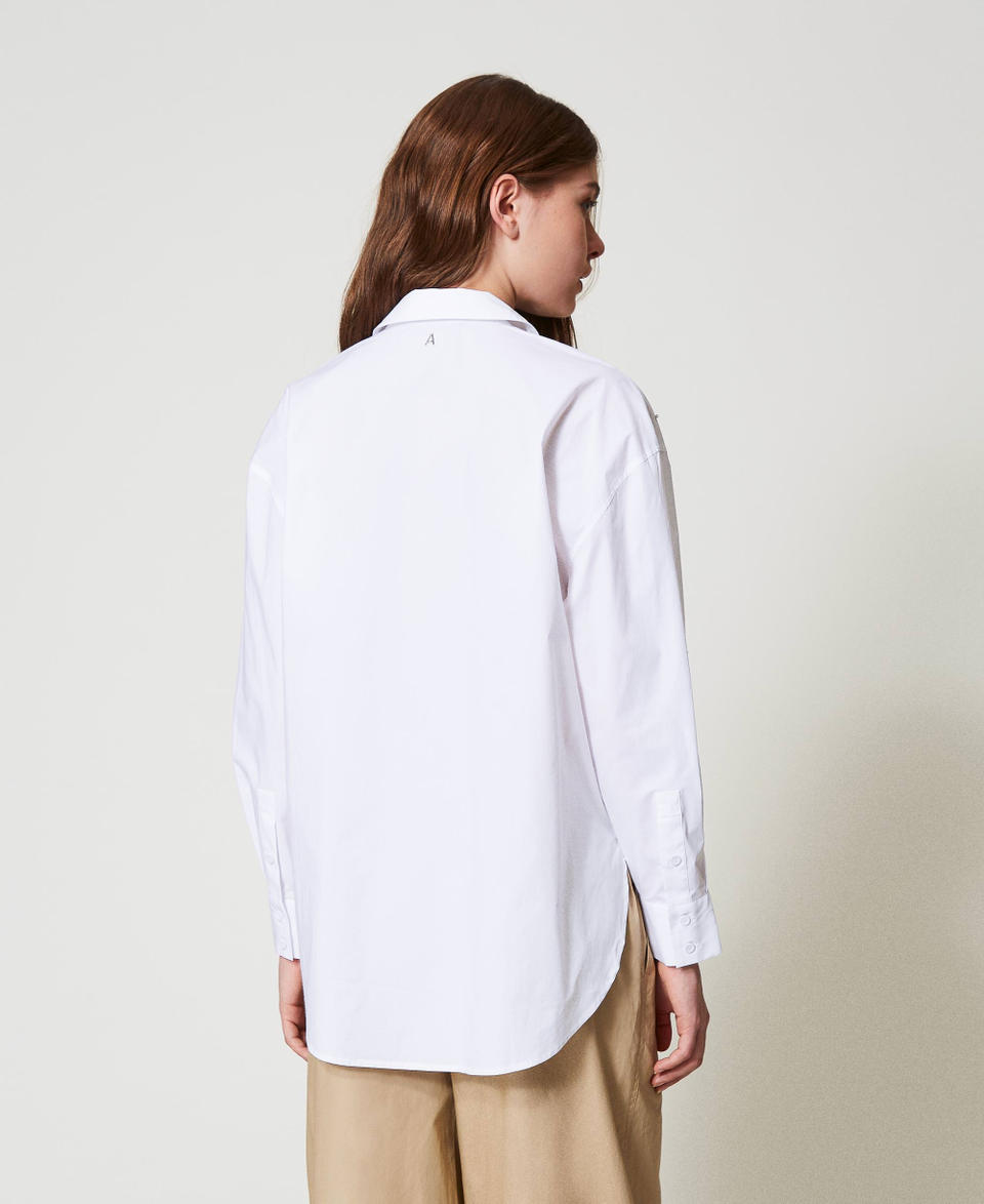 Twin Set Camicia Con Ricami A Mano