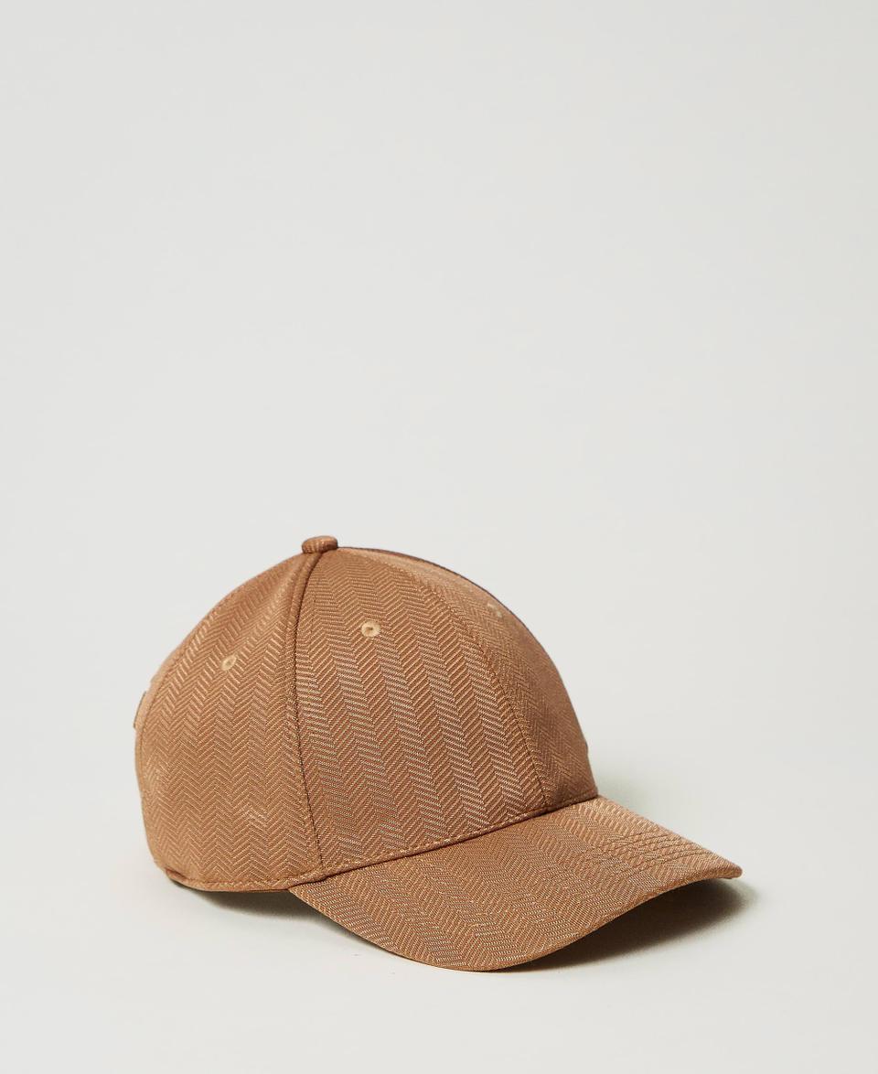 Twin Set Cappello da baseball in tessuto scuba