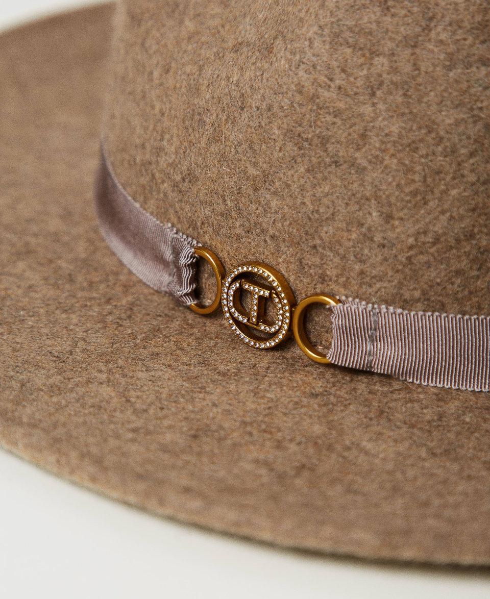 Twin Set Cappello In Panno Con Oval T