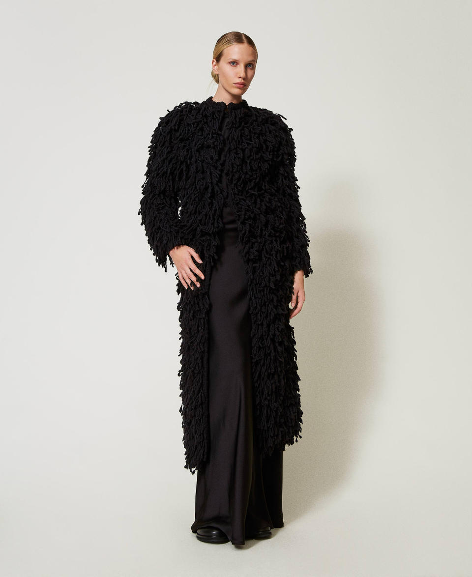 Twin Set Cappotto 'Elizabeth' In Maglia Bouclé