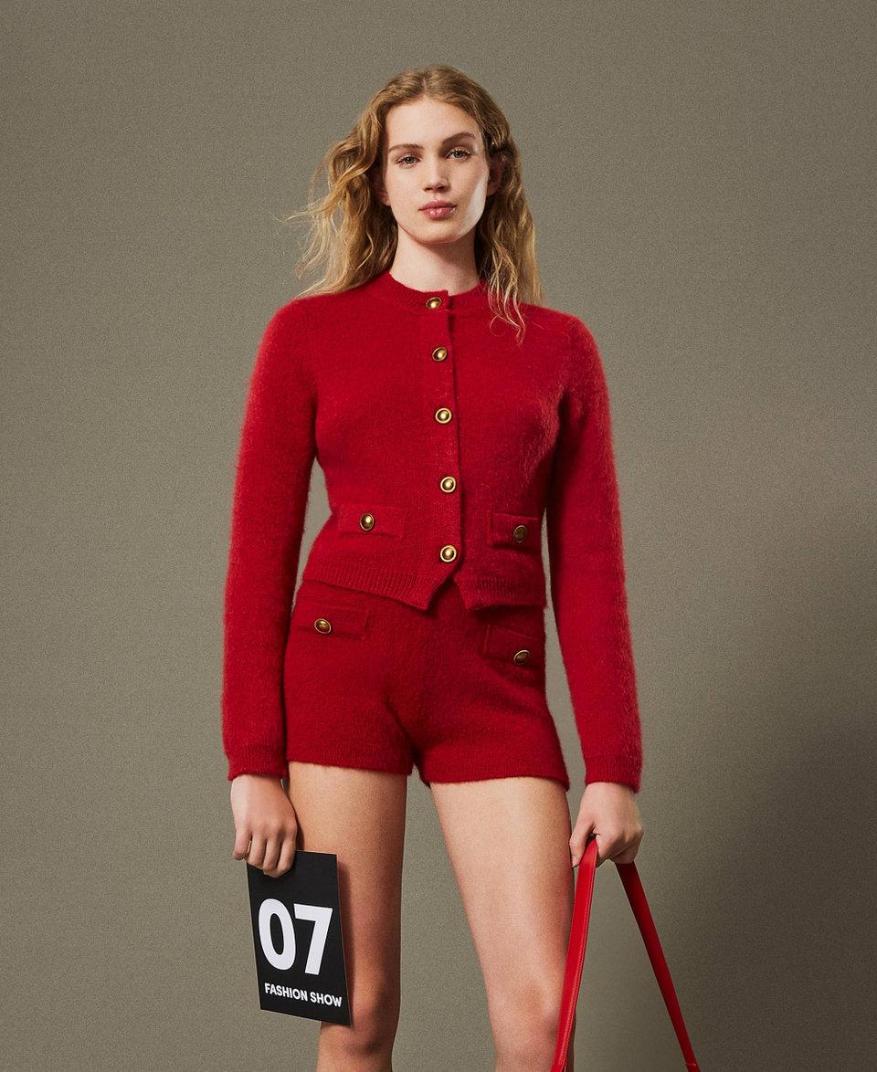 Twin Set Cardigan 'Anne' in misto mohair