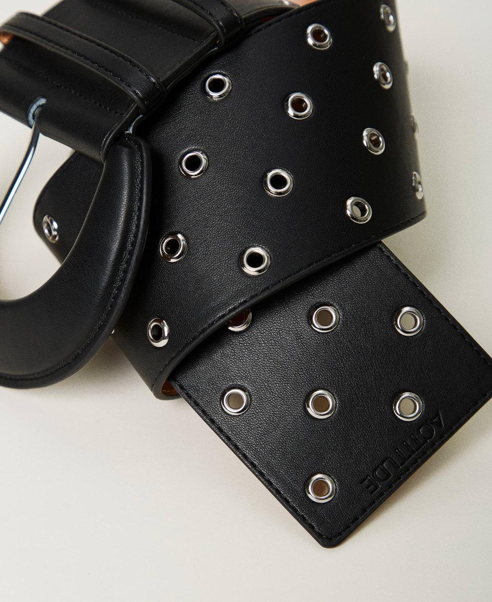 Twin Set Cintura A Vita Alta Con Occhielli