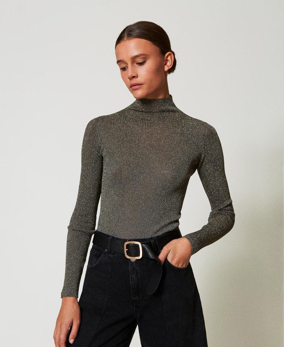 Twin Set Cintura Con Fibbia Squadrata