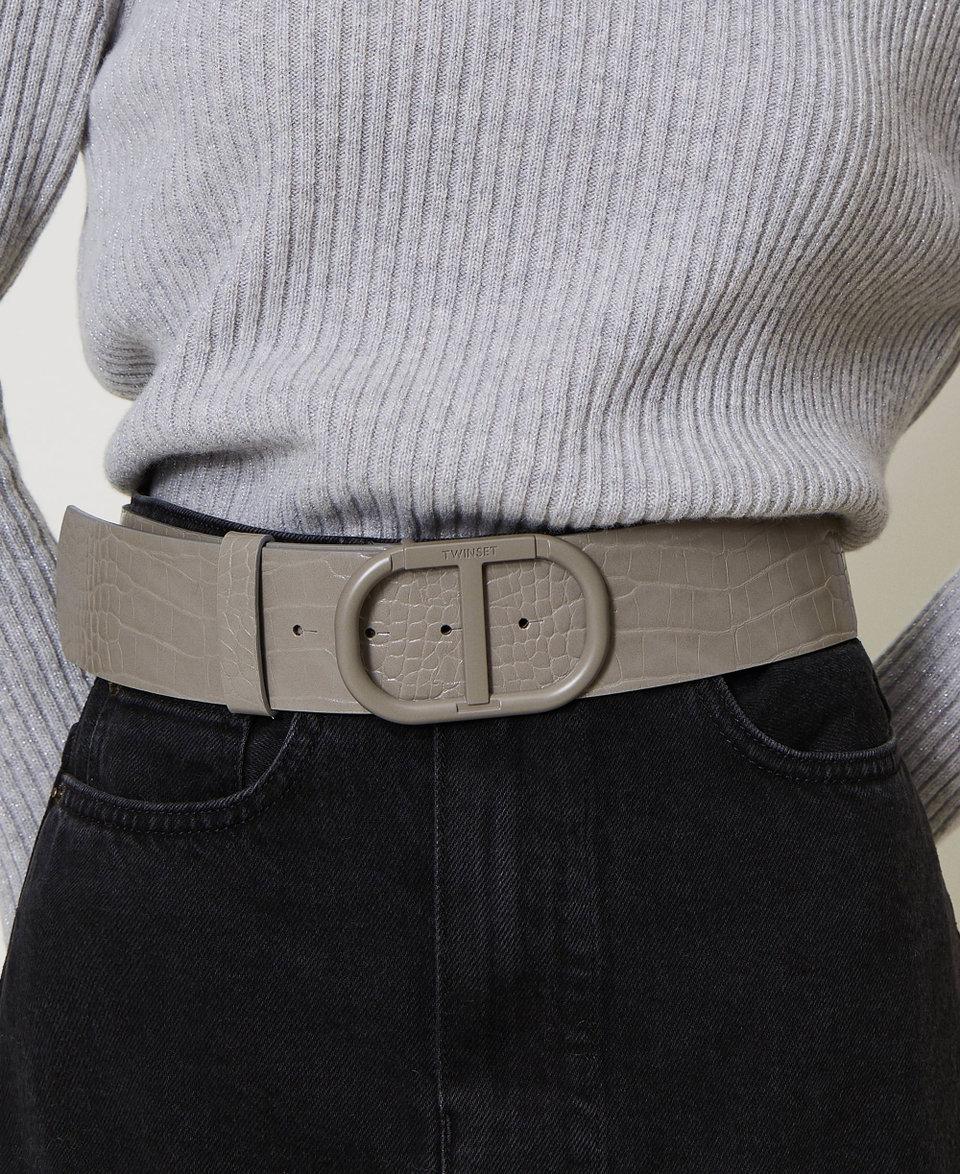 Twin Set Cintura Con Stampa Cocco