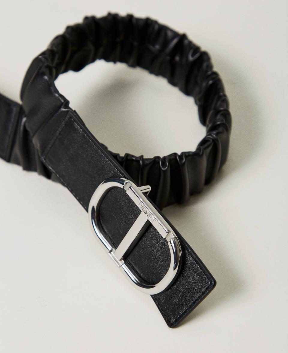 Twin Set Cintura Elastica Con Fibbia Oval T