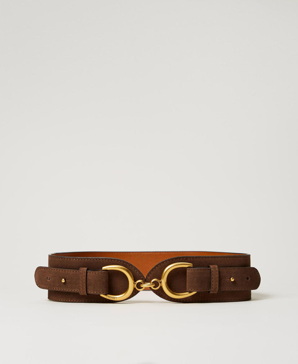 Twin Set Cintura in pelle con morsetto