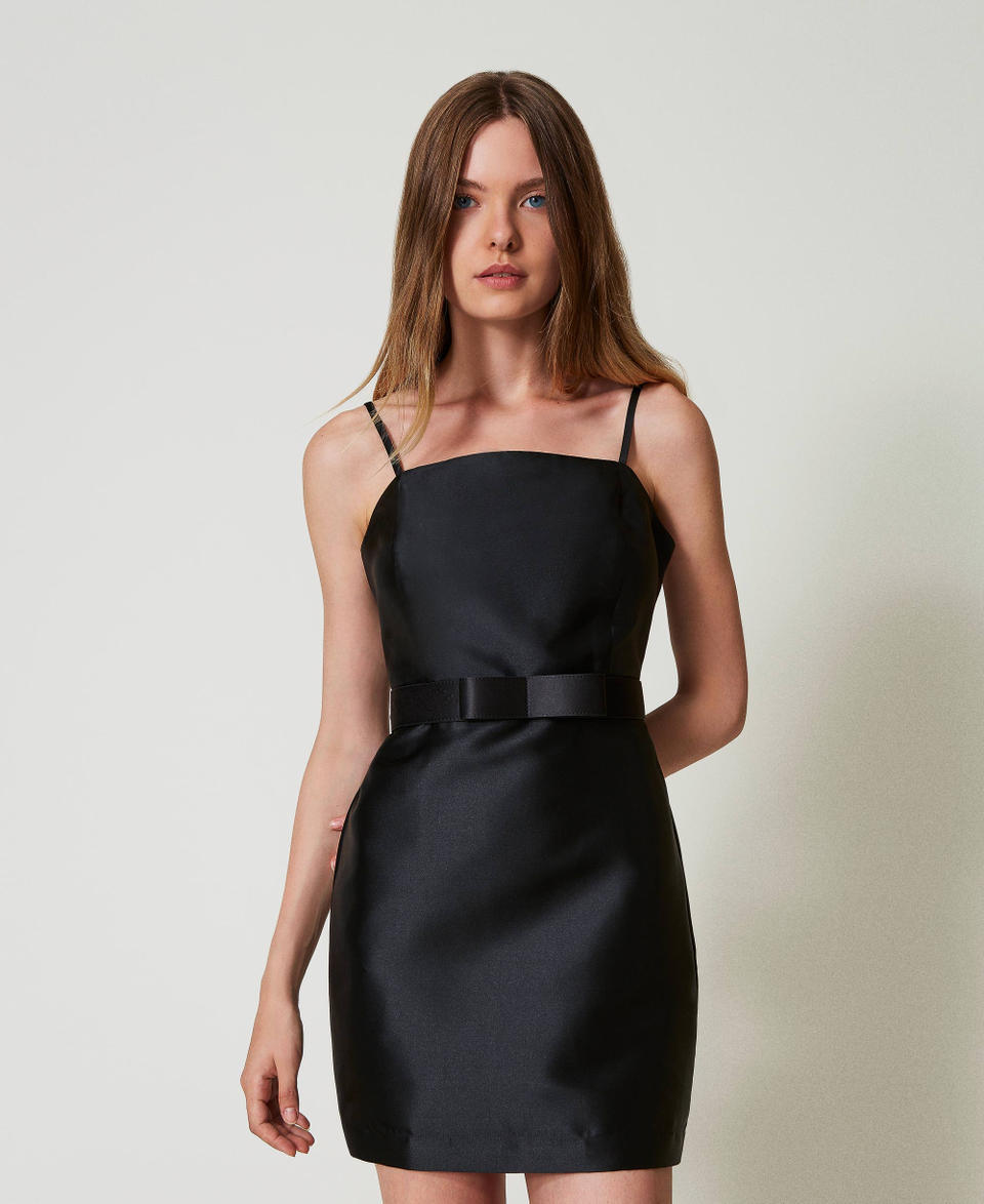 Twin Set Cintura In Raso Con Fiocco