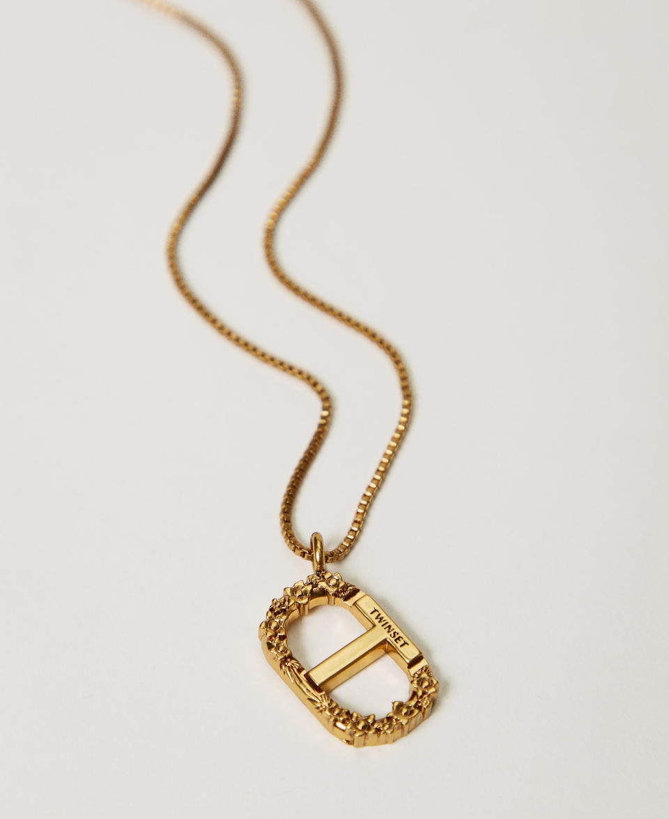 Twin Set Collana Con Oval T Floreale