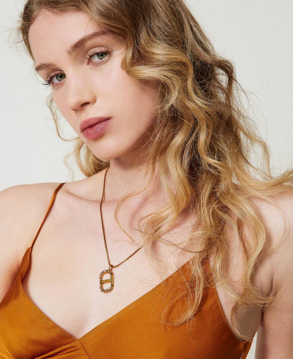 Twin Set Collana Con Oval T Floreale