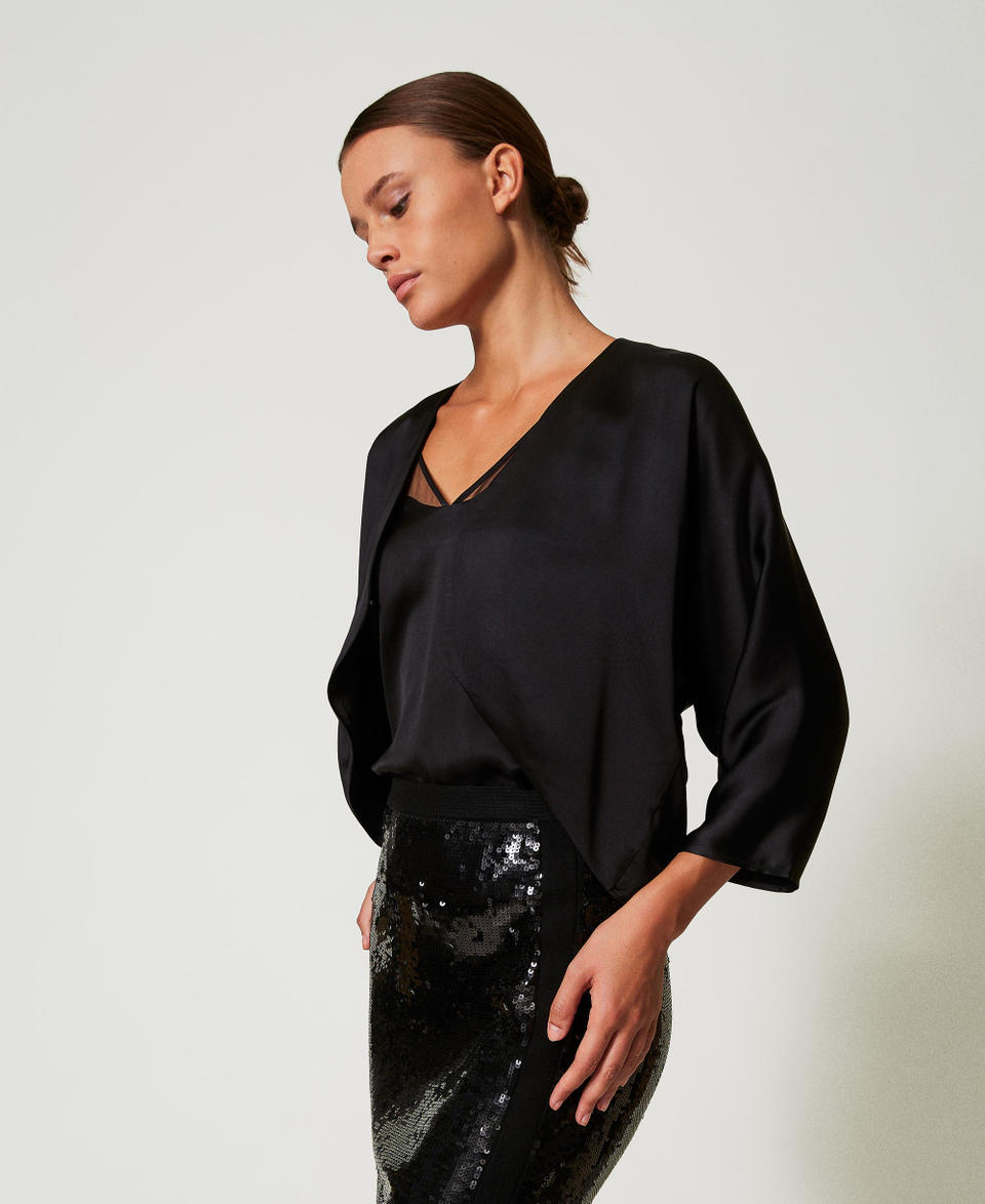 Twin Set Coprispalle In Raso