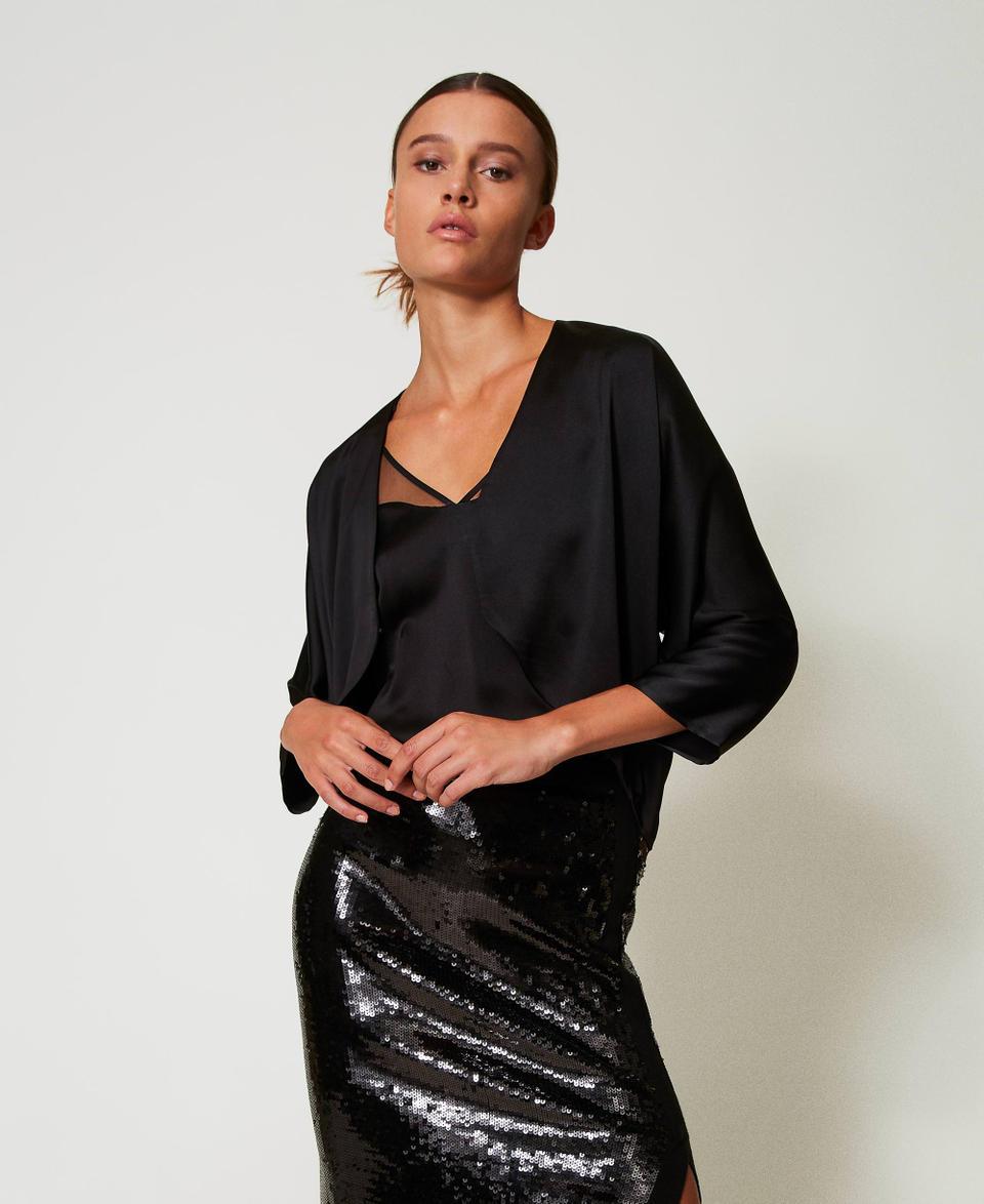 Twin Set Coprispalle In Raso