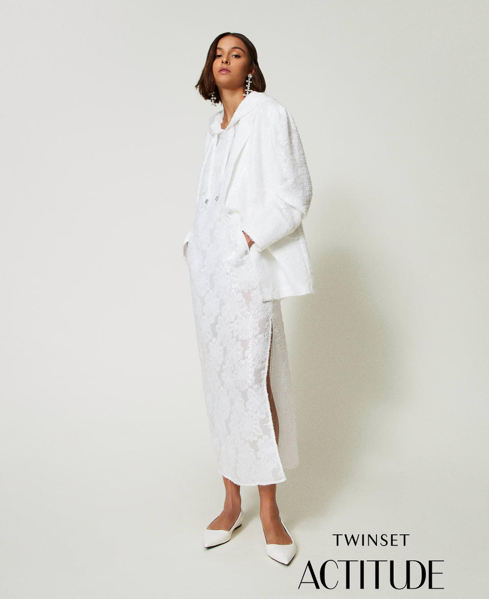 Twin Set Giacca Blazer In Full Paillettes