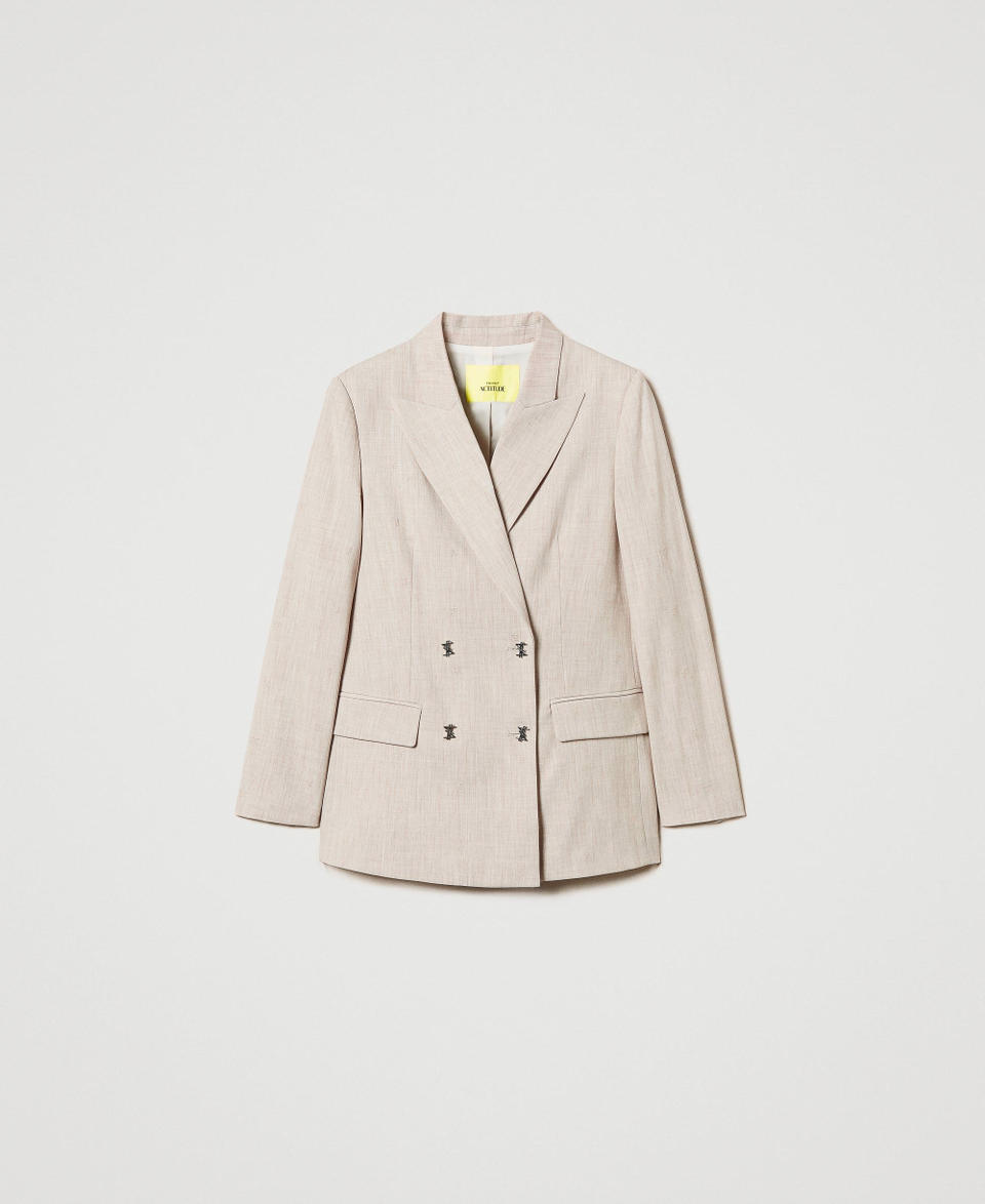 Twin Set Giacca Blazer MYFO Con Ricamo
