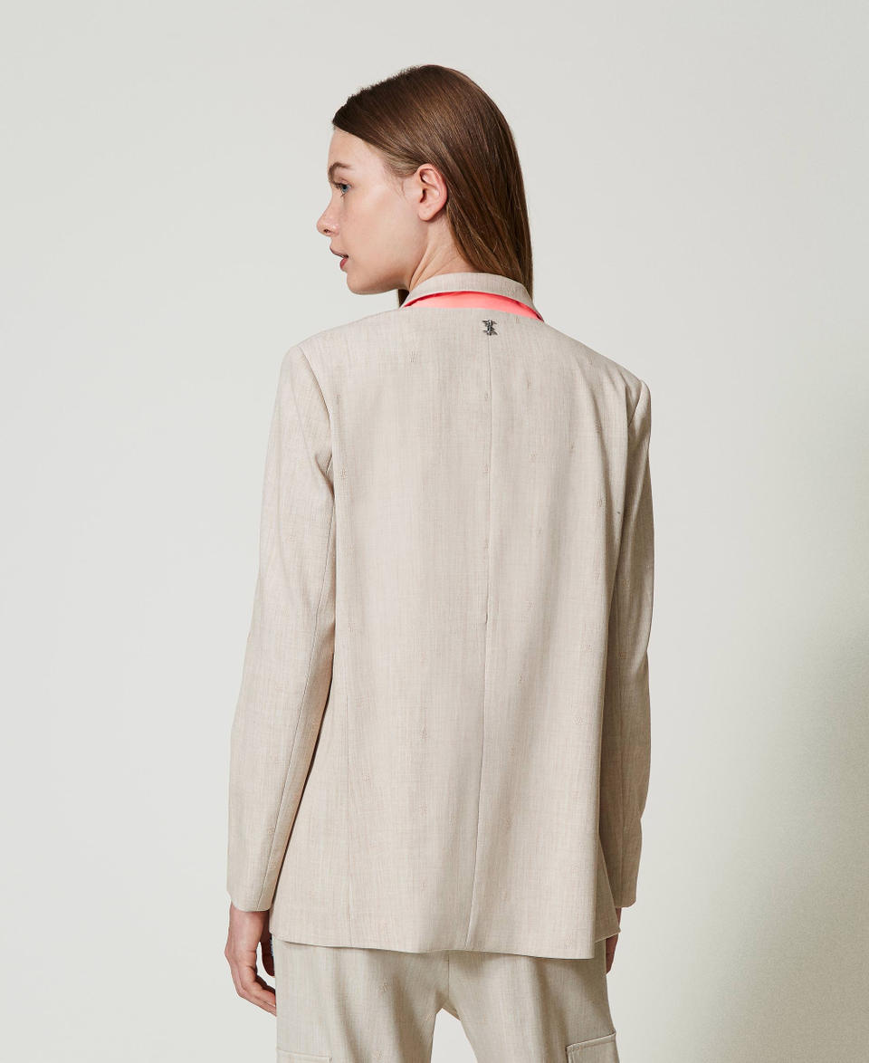 Twin Set Giacca Blazer MYFO Con Ricamo