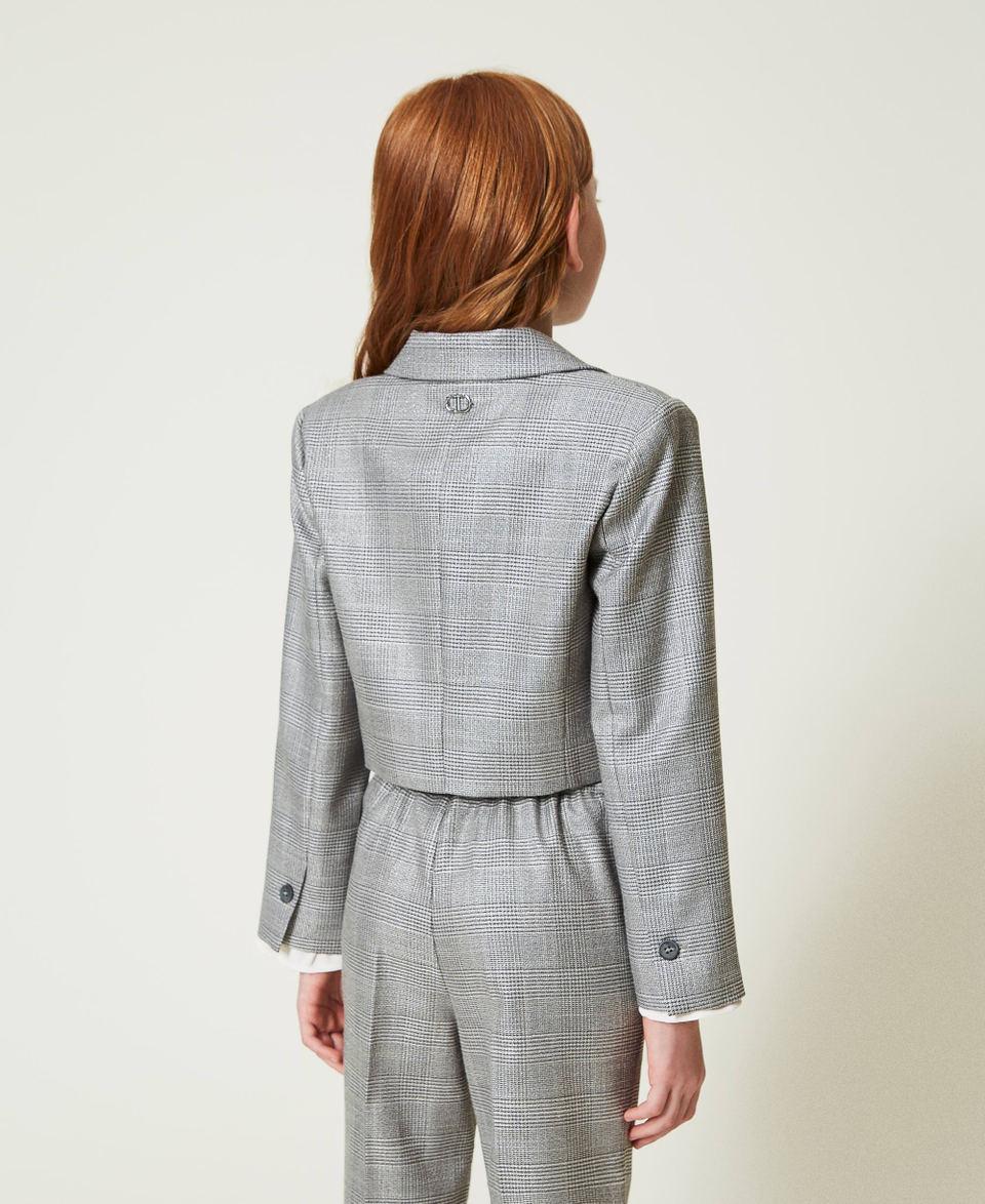 Twin Set Giacca Spencer In Principe Di Galles