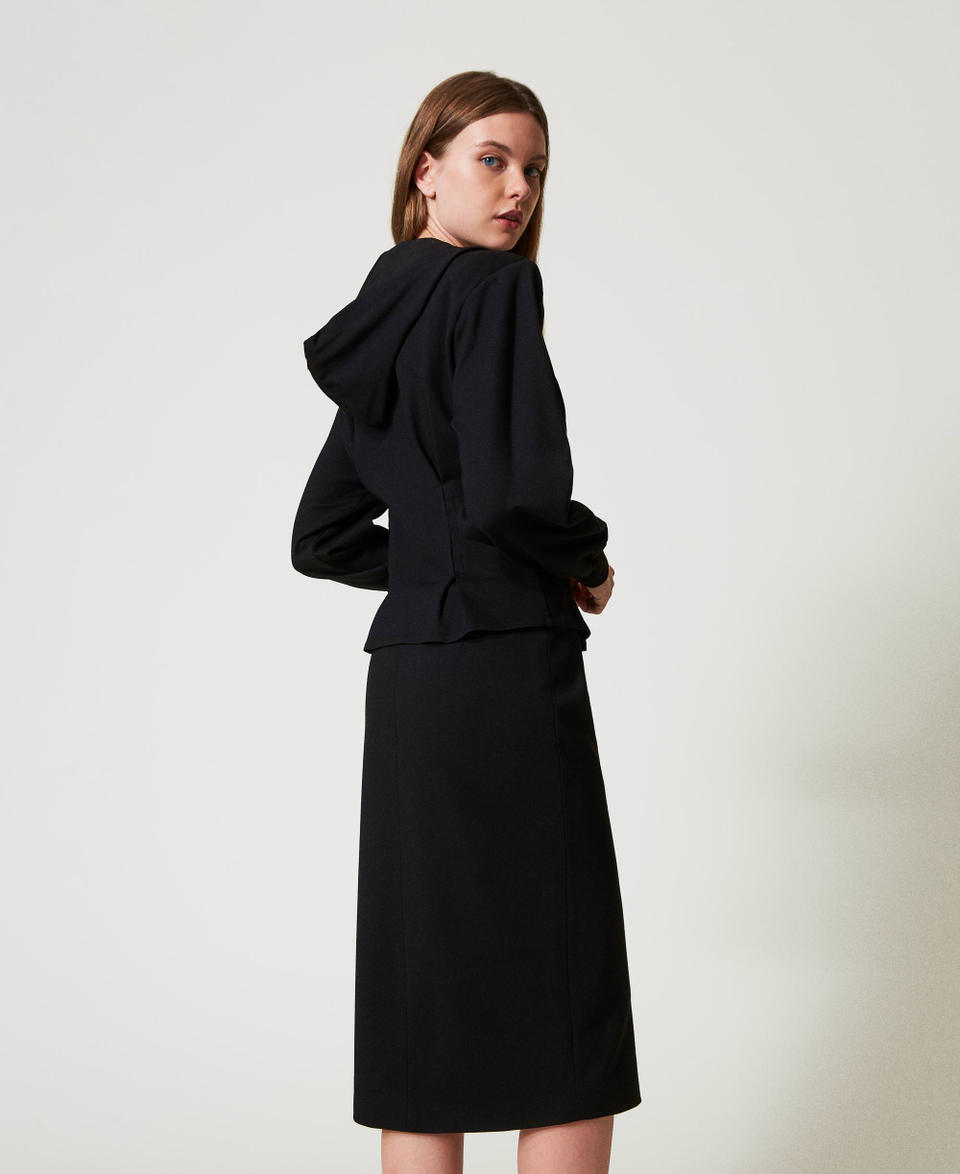 Twin Set Gonna Longuette Con Ganci Décor