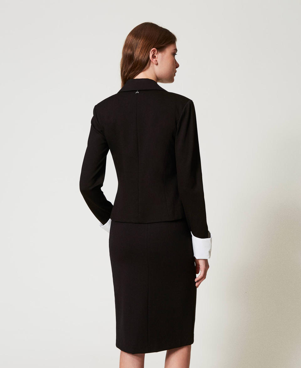 Twin Set Gonna Longuette Fitted Con Fiori