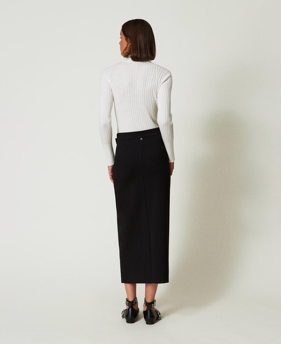 Twin Set Gonna Lunga Asimmetrica