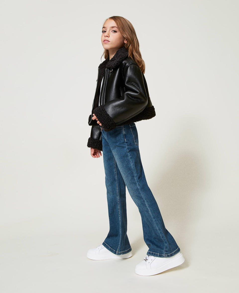 Twin Set Jeans Bell Bottom Cinque Tasche