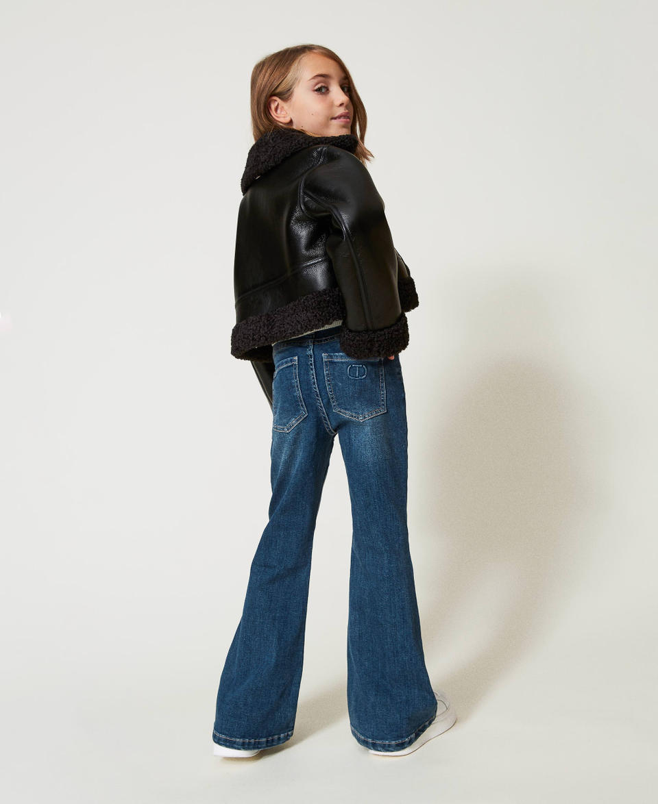 Twin Set Jeans Bell Bottom Cinque Tasche