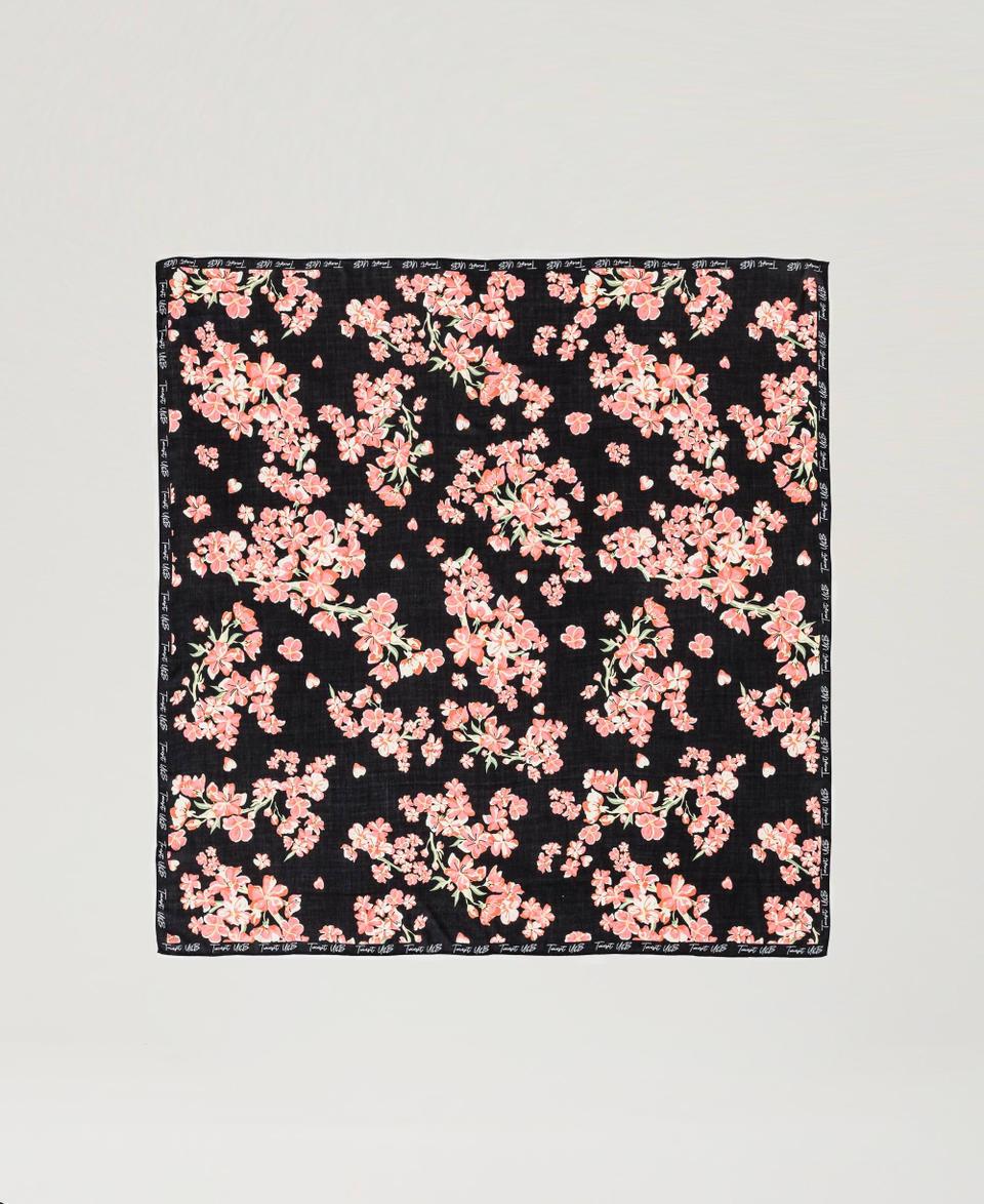 Twin Set Kefiah Con Stampa A Fiori