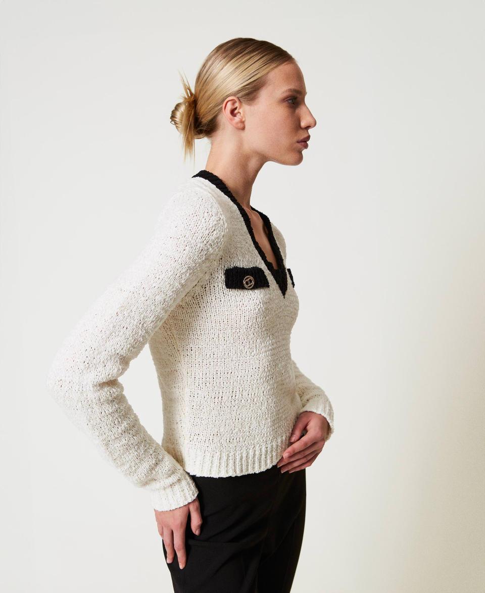 Twin Set Maglia Con Bottoni Oval T