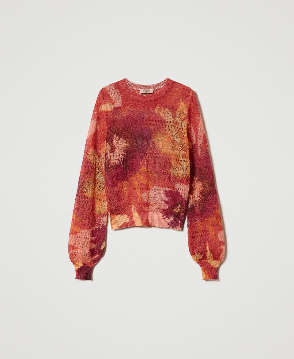 Twin Set Maglia In Misto Lana E Mohair