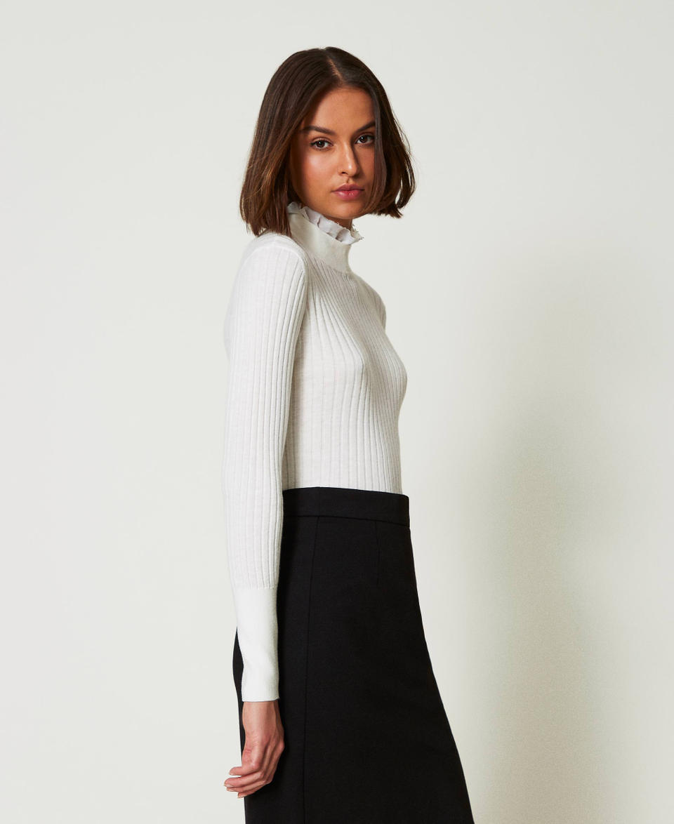 Twin Set Maglia Lupetto Con Perline