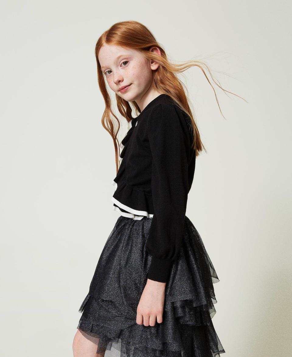 Twin Set Maglia Regular Con Doppia Balza