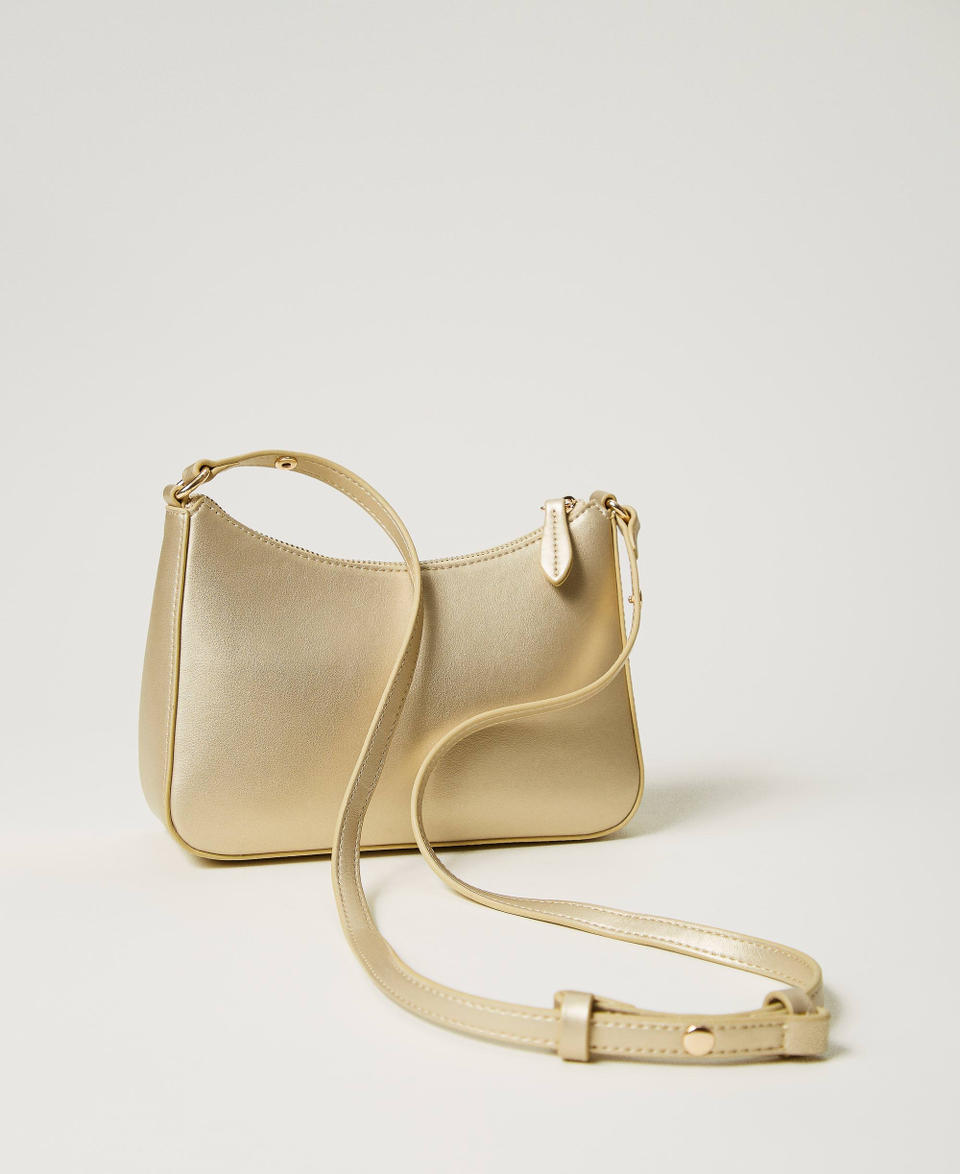 Twin Set Mini Borsa Hobo Con Logo