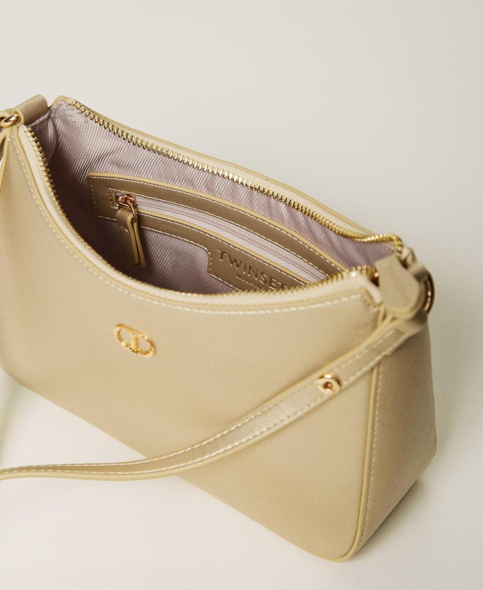 Twin Set Mini Borsa Hobo Con Logo