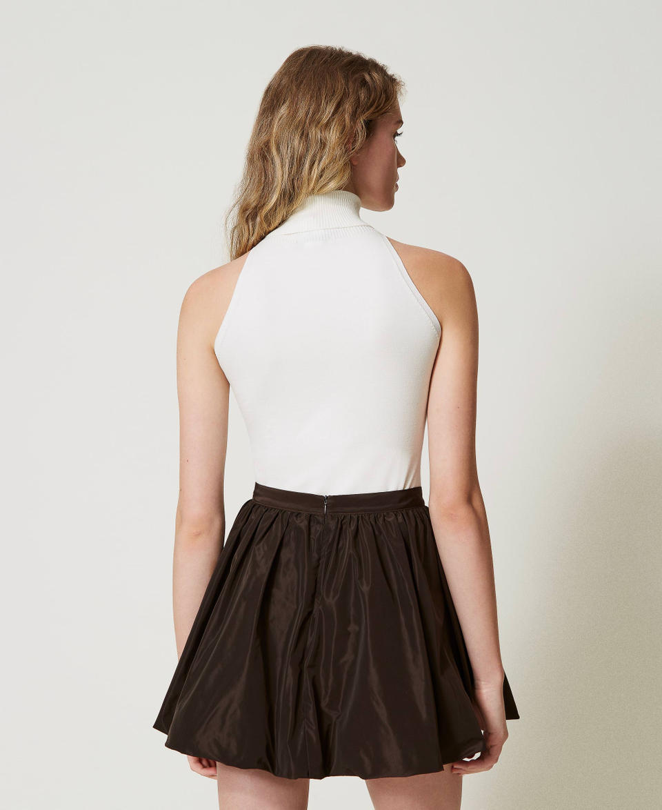 Twin Set Minigonna Balloon In Taffetà