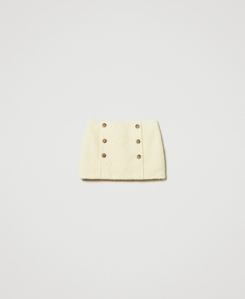 Twin Set Minigonna In Panno Arricciato