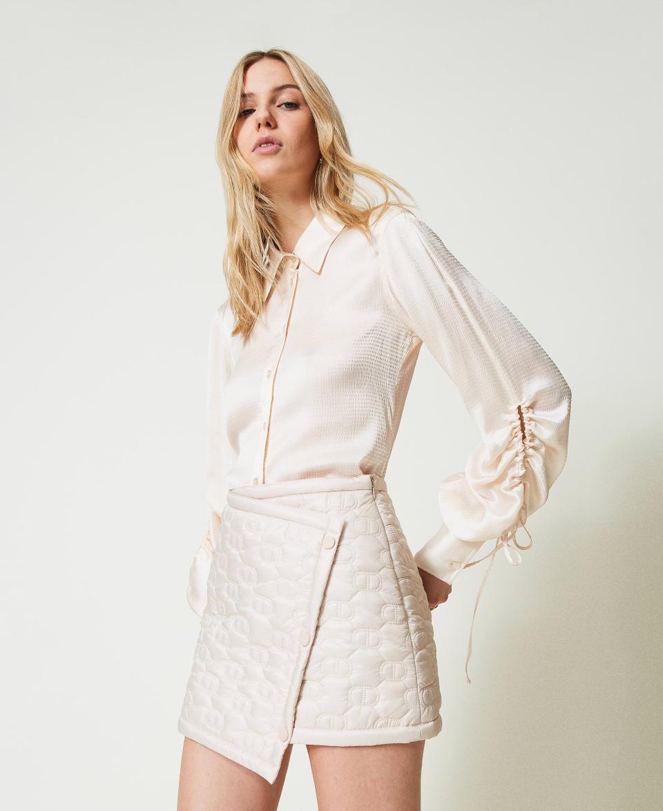 Twin Set Minigonna Trapuntata Con Oval T