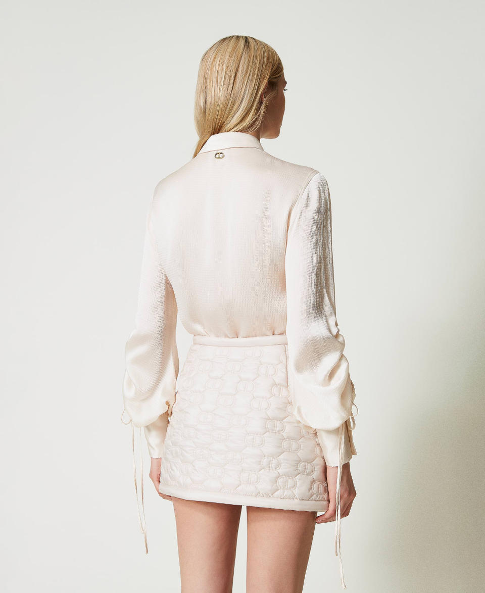 Twin Set Minigonna Trapuntata Con Oval T