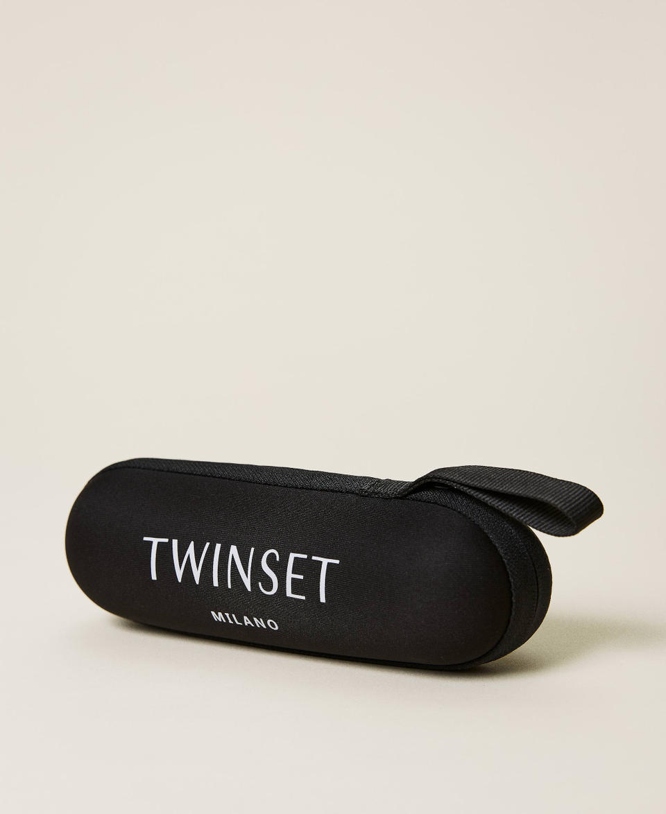 Twin Set Ombrello Stampato Con Logo