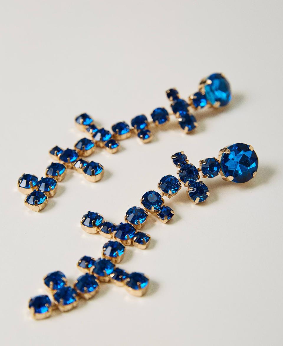 Twin Set Orecchini Pendenti Con Strass