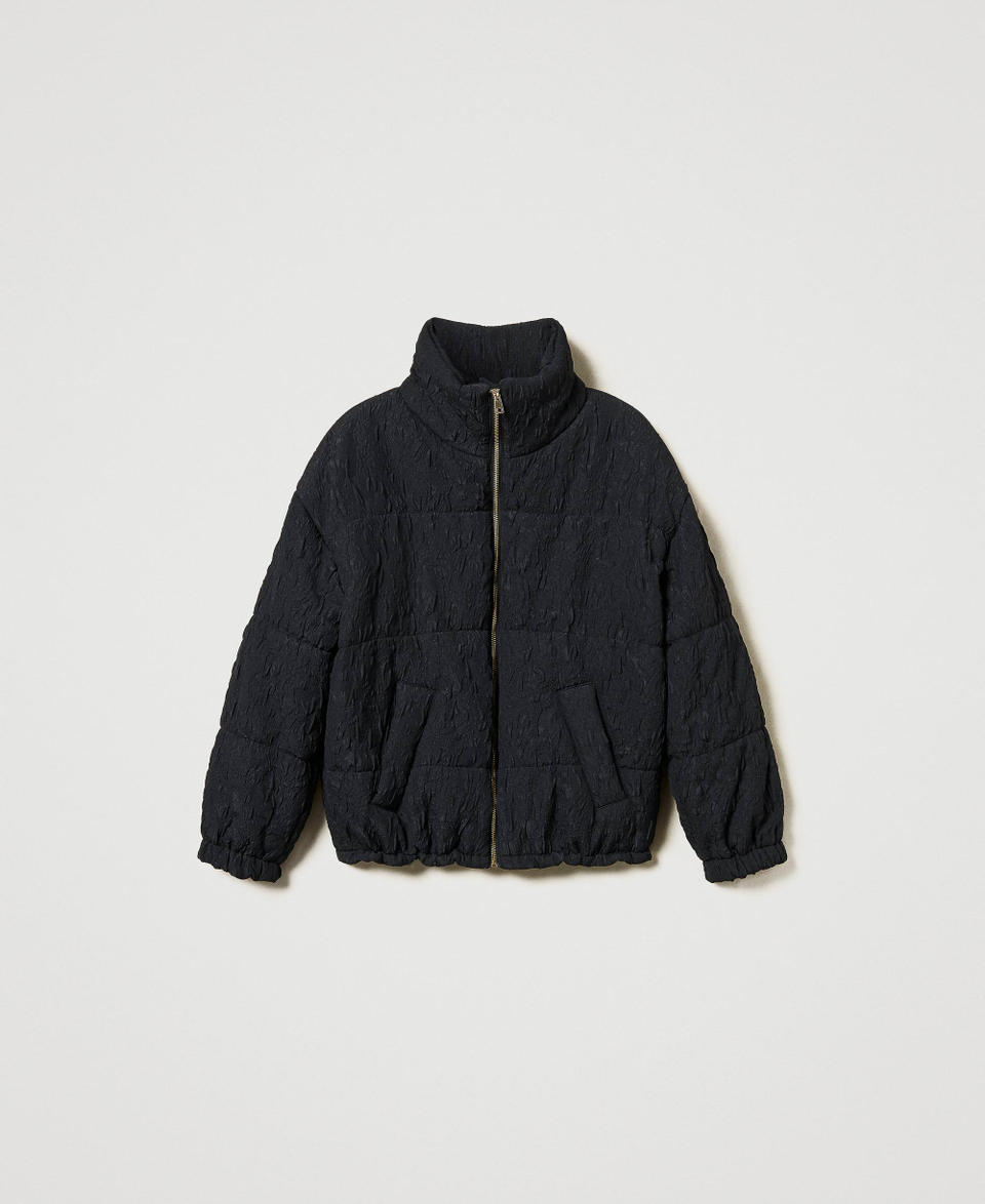 Twin Set Piumino Corto Goffrato